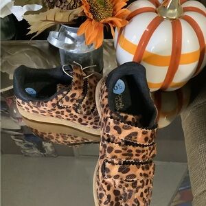 Camila Coelho Leopard Print Kids Sneakers